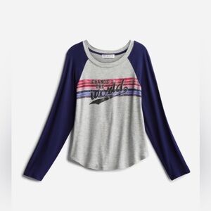 Love Glam Girl Change the World Raglan
